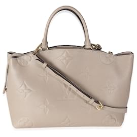 Louis Vuitton-Louis Vuitton Turtledove Monogram Empreinte Grand Palais-Beige