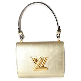 Louis Vuitton-Louis Vuitton Gold Calfskin Gravity Twist PM-Other