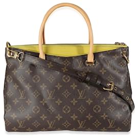 Louis Vuitton-Louis Vuitton Pallas en lona Monogram Pistache-Castaño