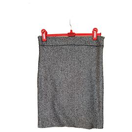 Chantal Thomass Silver Sequined Skirt Silvery