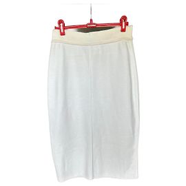 White Midi Skirt Sonia Rykiel Size 40 White