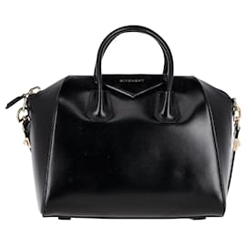 Givenchy-Borsa Antigona Media Givenchy in Pelle Nera-Nero