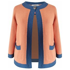 Cárdigan de cachemira Chanel 07P Karl Lagerfeld Multicolor
