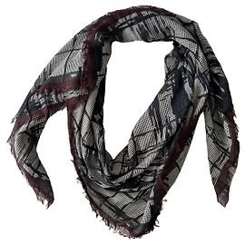 Bottega Veneta Printed cotton large stole Multiple colors