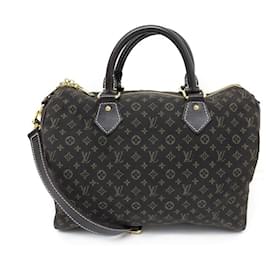 Louis Vuitton-NEUF SAC A MAIN LOUIS VUITTON SPEEDY 30 TOILE MONOGRAM MINI LIN HAND BAG-Marron