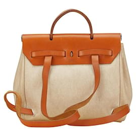 Hermès-Hermès Herbag-Beige