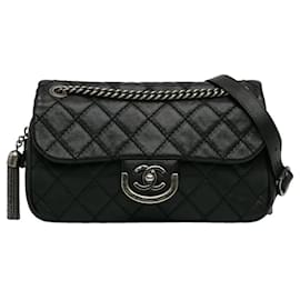 Chanel-SAC CROSSBODY EN CUIR CLASSIQUE/INTEMPOREL-Noir