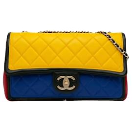 Chanel-KLASSE/ZEITLOSE LEDER CROSSBODY TASCHEN-Mehrfarben