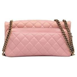 Chanel-KLASSE/ZEITLOSE LEDER CROSSBODY TASCHEN-Pink