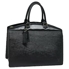 Louis Vuitton-LOUIS VUITTON Bolso de Mano Epi Riviera Negro M48182 LV Auth bs15327-Negro