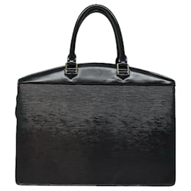 Louis Vuitton-LOUIS VUITTON Bolso de Mano Epi Riviera Negro M48182 LV Auth bs15327-Negro