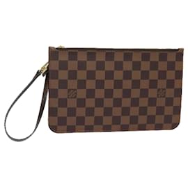 Louis Vuitton-LOUIS VUITTON Damier Ebene Neverfull MM Pouch Accessory Pouch LV Auth 78125-Other