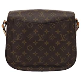 Louis Vuitton-LOUIS VUITTON Monogram Saint Cloud GM Bolsa de Hombro M51242 LV Auth 79200-Monograma