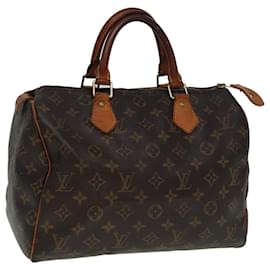 Louis Vuitton-LOUIS VUITTON Bolso de mano Monogram Speedy 30 M41526 LV Auth 78899-Monograma