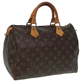 Louis Vuitton-LOUIS VUITTON Sac à main Monogram Speedy 30 M41526 LV Auth yk13169-Monogramme