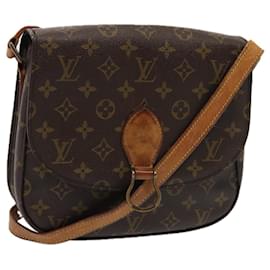 Louis Vuitton-LOUIS VUITTON Monogram Saint Cloud GM Schultertasche M51242 LV Auth 79696-Monogramm