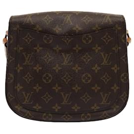 Louis Vuitton-LOUIS VUITTON Monogram Saint Cloud GM Schultertasche M51242 LV Auth 79696-Monogramm