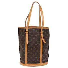 Louis Vuitton-LOUIS VUITTON Monogram Bucket GM Shoulder Bag M42236 LV Auth 79568-Monogram