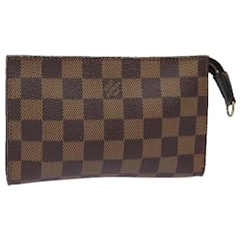 Louis Vuitton-LOUIS VUITTON Pochette Marais Damier Ebene LV Auth 79059-Altro