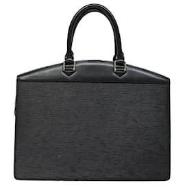 Louis Vuitton-LOUIS VUITTON Bolsa de Mão Epi Riviera Preto M48182 LV Auth bs15425-Preto