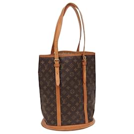 Louis Vuitton-LOUIS VUITTON Monogram Bucket GM Shoulder Bag M42236 LV Auth 79570-Monogram