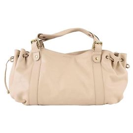 Gerard Darel 24h Lederhandtasche Beige