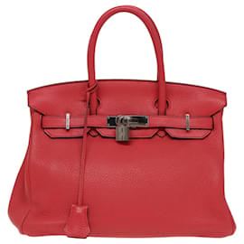 Hermès-Hermès Birkin 30-Red