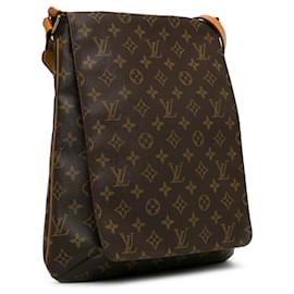 Louis Vuitton-Louis Vuitton Musette Salsa GM Monograma Marrón-Castaño