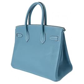 Hermès-Hermès Birkin 30-Blue