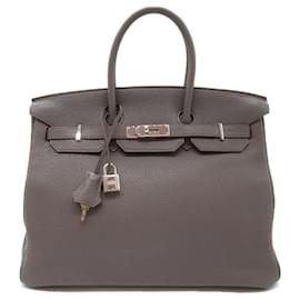 Hermès-Hermès Birkin 35-Brown