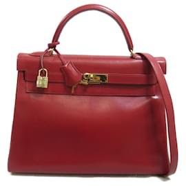 Hermès-Hermès Kelly 32-Red