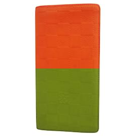 Louis Vuitton-Louis Vuitton Portefeuille Brazza-Orange