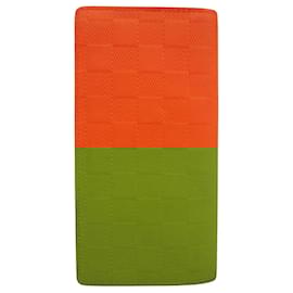 Louis Vuitton-Louis Vuitton Portefeuille Brazza-Orange