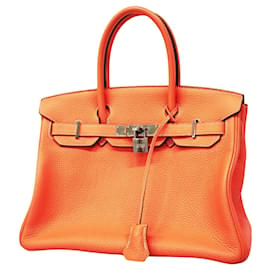 Hermès-Hermès Birkin 30-Orange