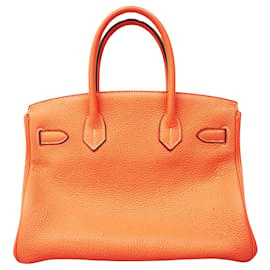 Hermès-Hermès Birkin 30-Orange