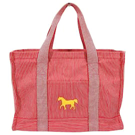 Hermès-Hermès Cabas-Red