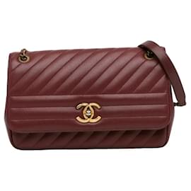 Chanel-TIMELESS/CLASSIQUE LEATHER CROSSBODY BAG-Brown