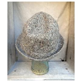 Autre Marque-Hats Beanies-Brown,Grey
