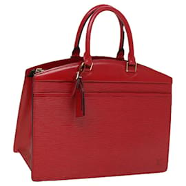 Louis Vuitton-LOUIS VUITTON Bolsa de Mão Epi Riviera Vermelha M48187 LV Auth 79506-Vermelho