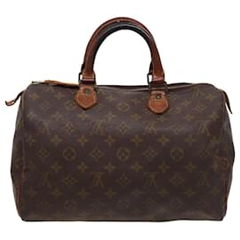 Louis Vuitton-LOUIS VUITTON Monogram Speedy 30 Hand Bag Vintage M41526 LV Auth bs15328-Monogram