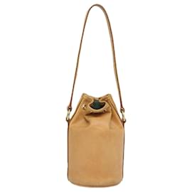 Louis Vuitton-LOUIS VUITTON Bolsa de hombro de cuero Nomad Dom Prignon M99057 Auth bs15350-Beige