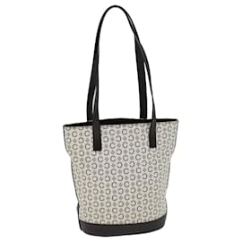 Céline-Sac à main en toile Macadam Celine C blanc Auth 79191-Blanc