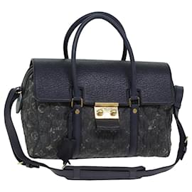 Louis Vuitton-LOUIS VUITTON Monogram Volupte Psyche Boston Bag 2way Gray M93486 LV Auth hk1354-Brown