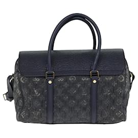 Louis Vuitton-LOUIS VUITTON Monogram Volupte Psyche Boston Tasche 2way Grau M93486 LV Auth hk1354-Braun