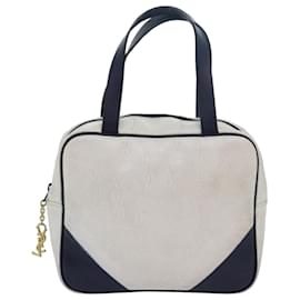 Saint Laurent-Sac à main SAINT LAURENT en cuir blanc Auth bs15500-Blanc