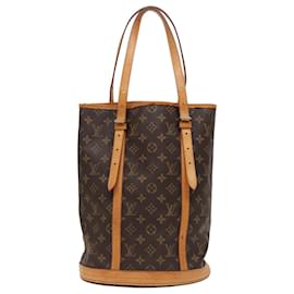 Louis Vuitton-LOUIS VUITTON Monogram Bucket GM Shoulder Bag M42236 LV Auth bs15518-Monogram