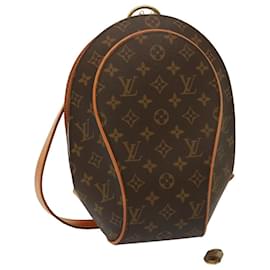 Louis Vuitton-LOUIS VUITTON Monogram Ellipse Sac A Dos Shoulder Bag M51125 LV Auth 79054-Monogram