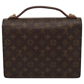 Louis Vuitton-LOUIS VUITTON Monogram Monceau 28 Hand Bag 2way M51185 LV Auth bs15421-Monogram