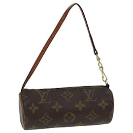 Louis Vuitton-LOUIS VUITTON Monogram Papillon Pouch LV Auth 79830-Monogram