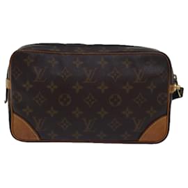 Louis Vuitton-LOUIS VUITTON Monogram Marly Dragonne GM Clutch Tasche M51825 LV Auth th5080-Monogramm